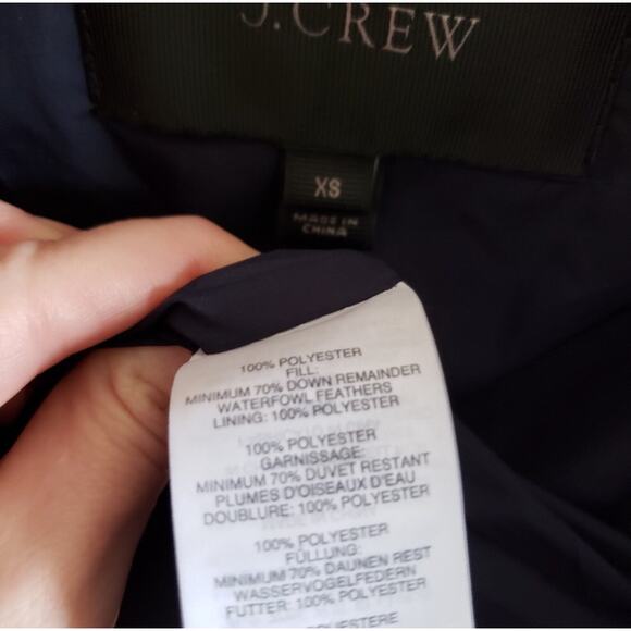 J. Crew Red Navy Buffalo Check Excursion Vest - Picture 6 of 6
